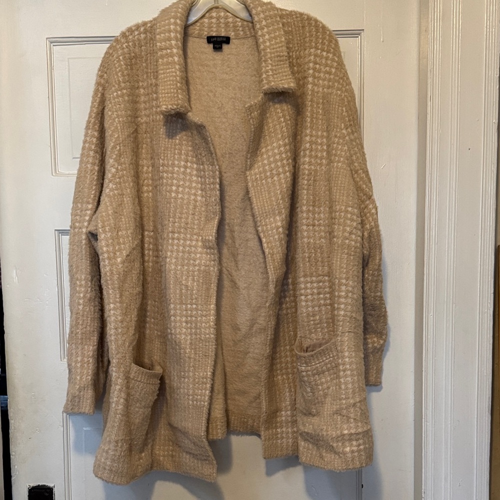J. Jill Cream Teddy Jacket